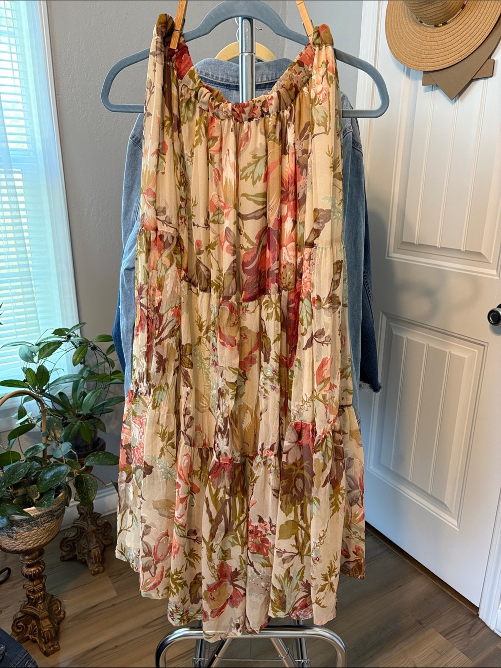 Boho tiered skirt